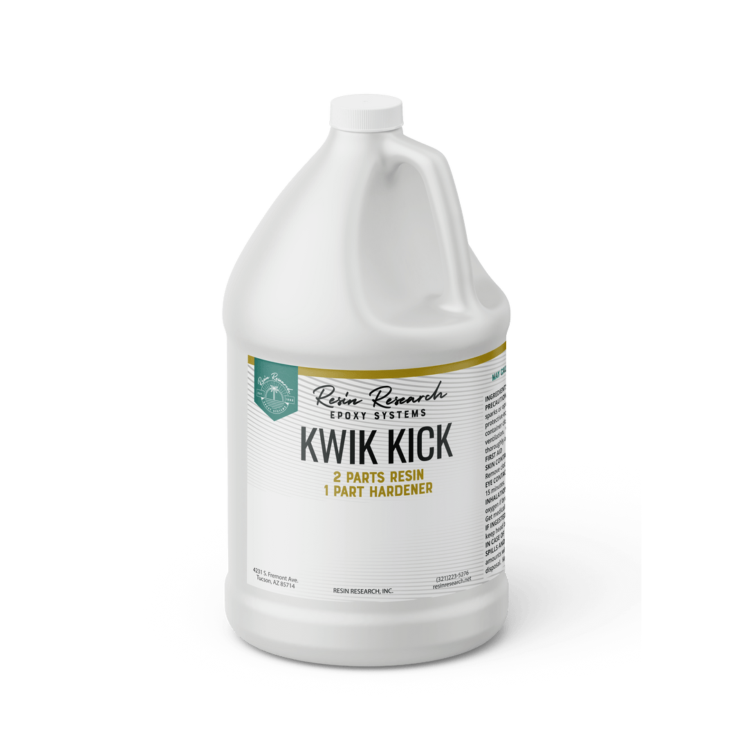 Resin Research Kwik Kick Hotcoat Epoxy Resin